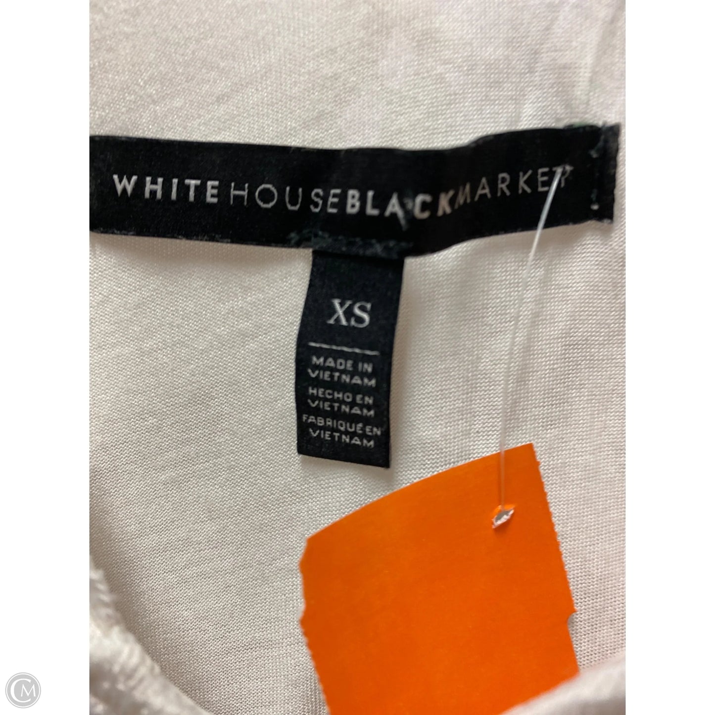 Tank Top By White House Black Market In White, Size: Xs