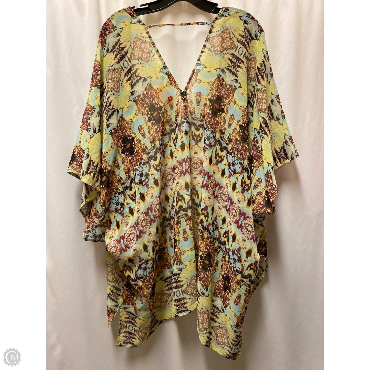 Cardigan By Daniel Rainn In Green, Size: M