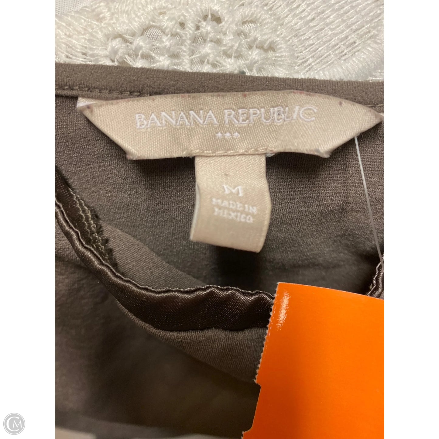 Tank Top By Banana Republic In Taupe, Size: M