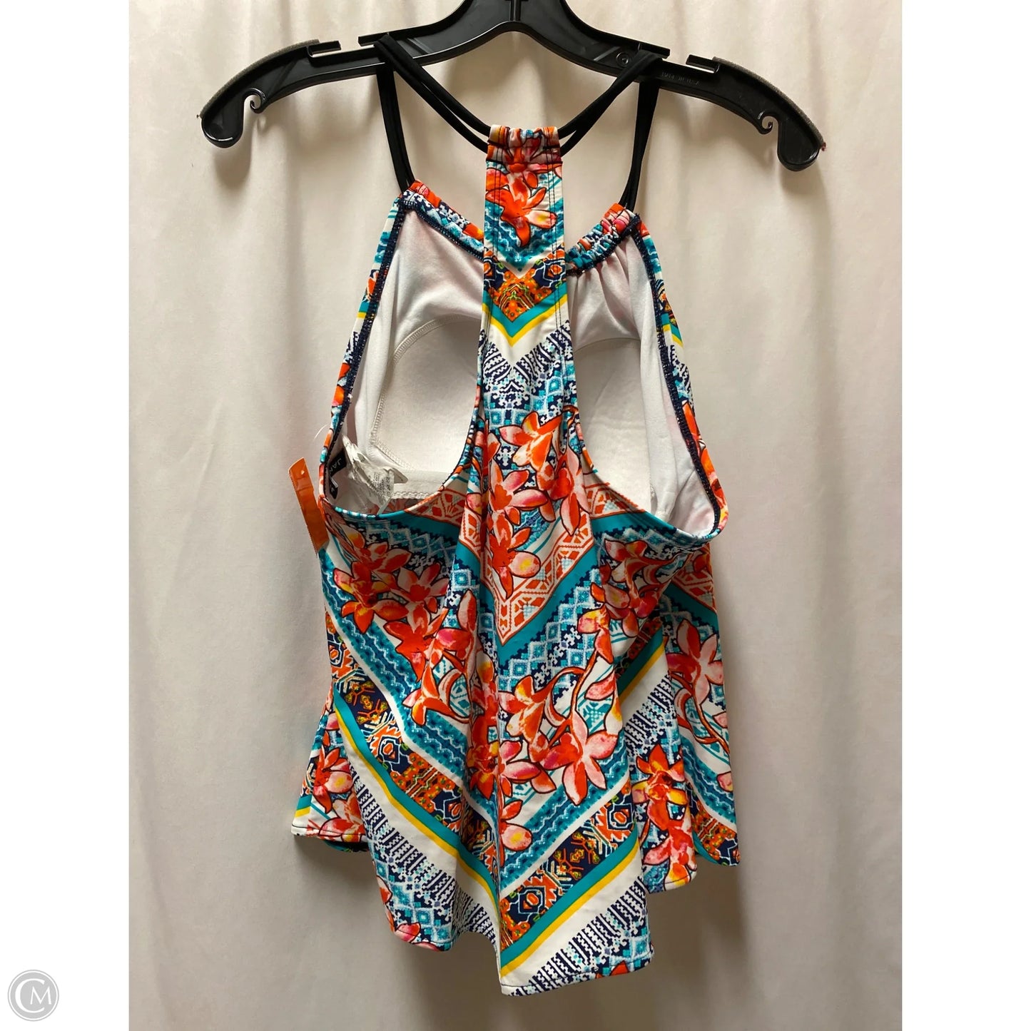 Swimsuit Top By Jantzen In Red, Size: L
