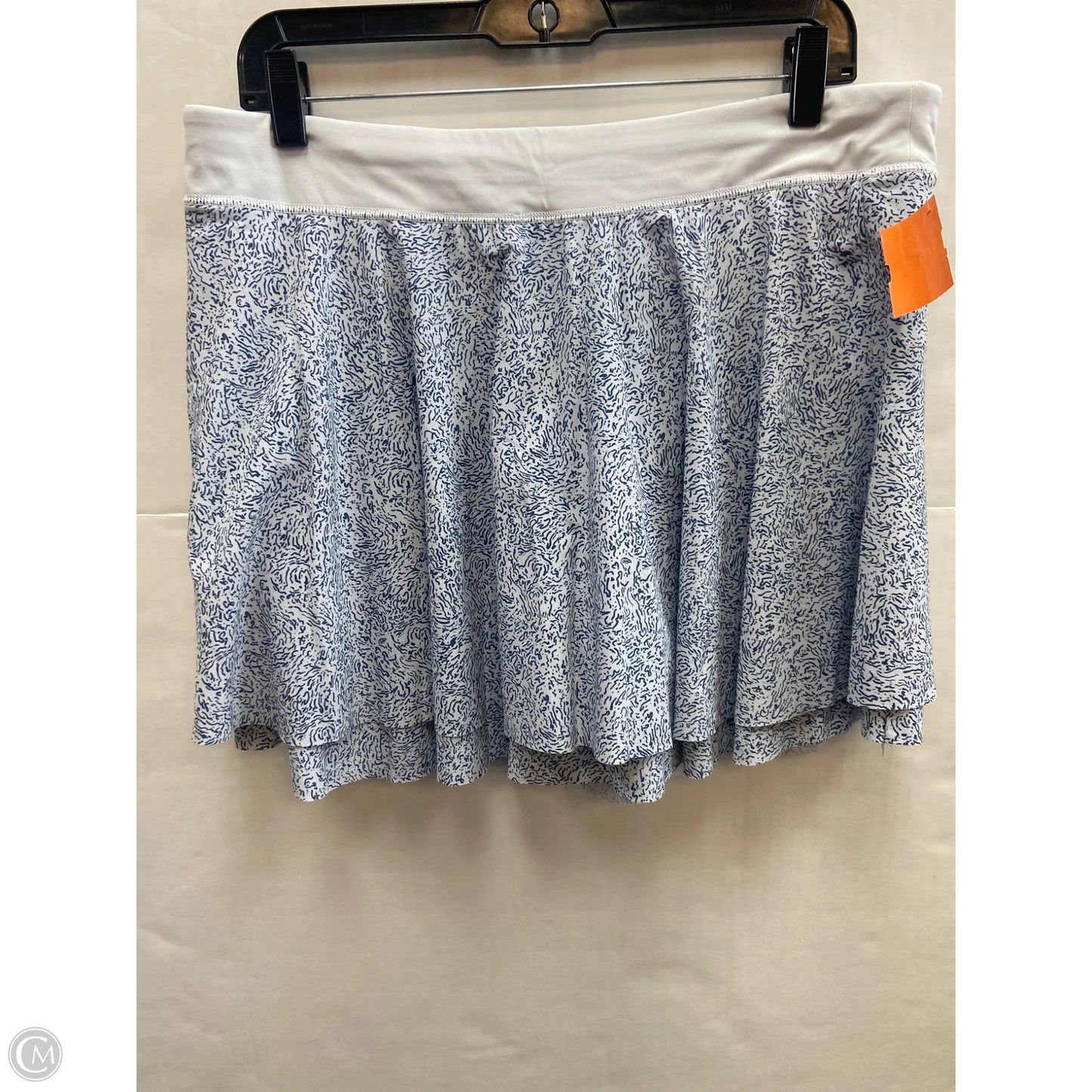 Athletic Skort By Calia In Blue, Size: Xl