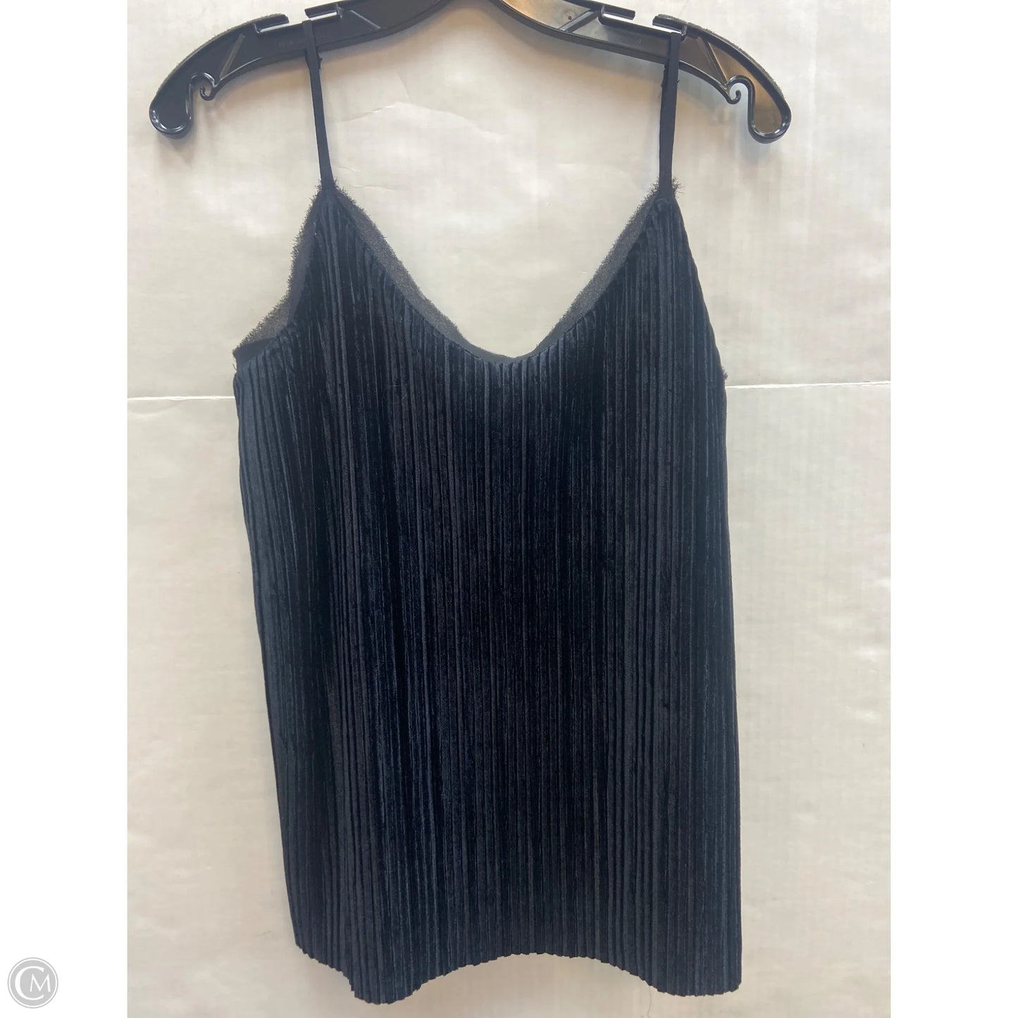 Top Sleeveless By Dalia In Black, Size: L