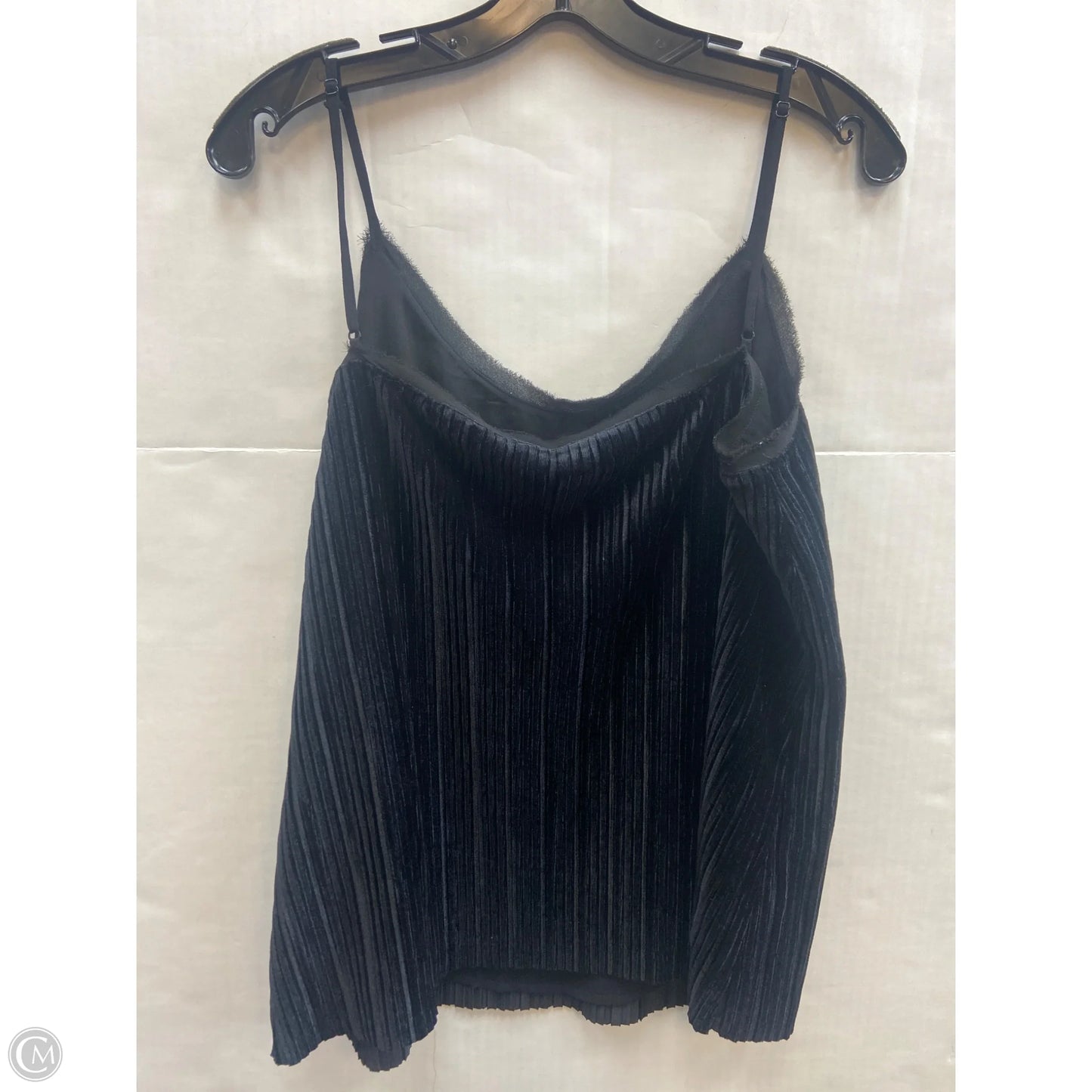Top Sleeveless By Dalia In Black, Size: L