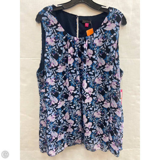 Top Sleeveless By Vince Camuto In Navy, Size: 3x