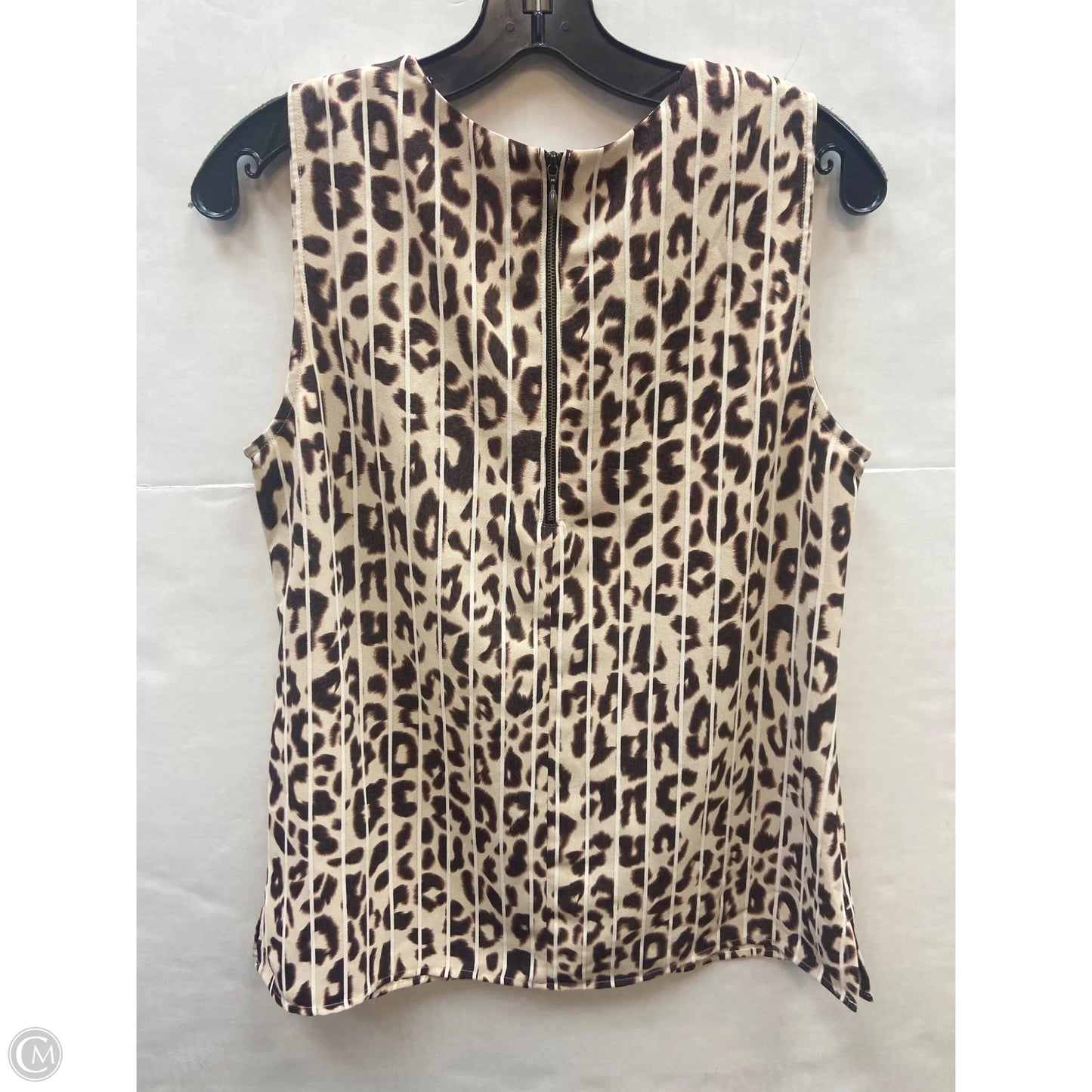 Top Sleeveless By Cabi In Cream, Size: S
