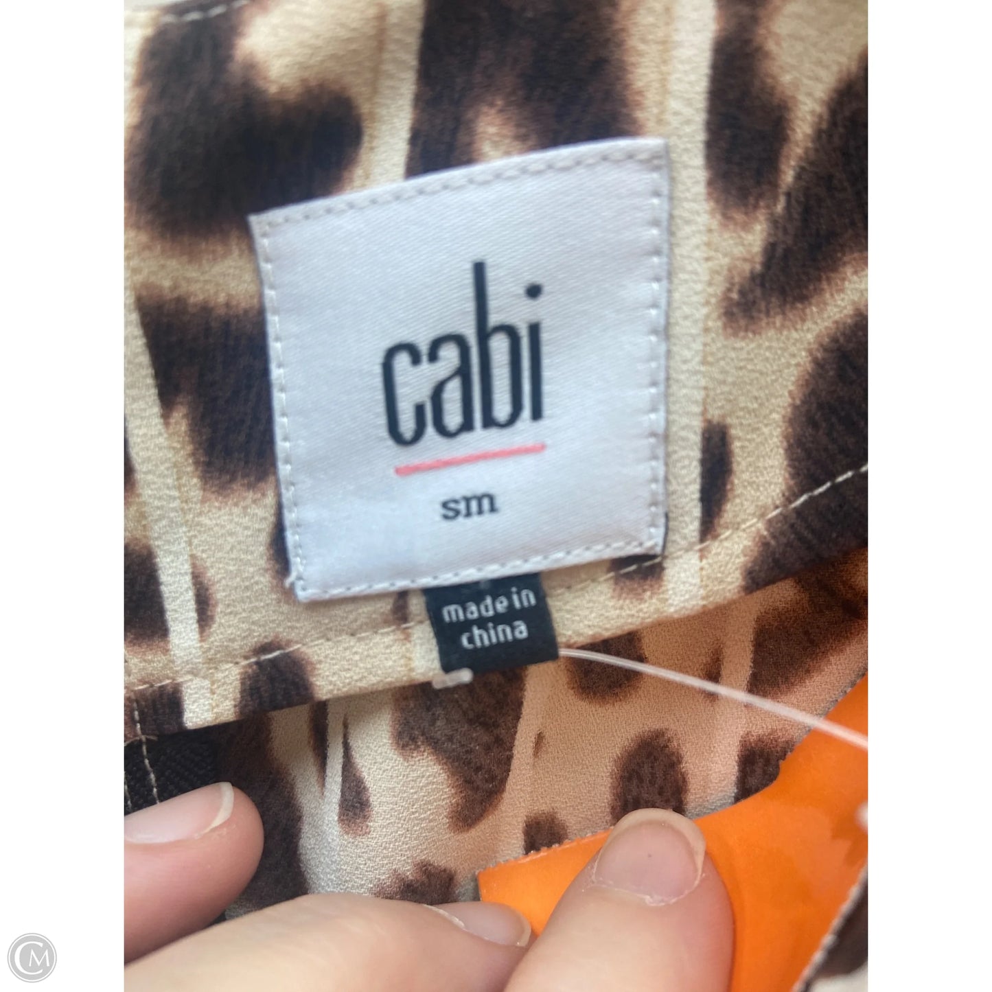 Top Sleeveless By Cabi In Cream, Size: S