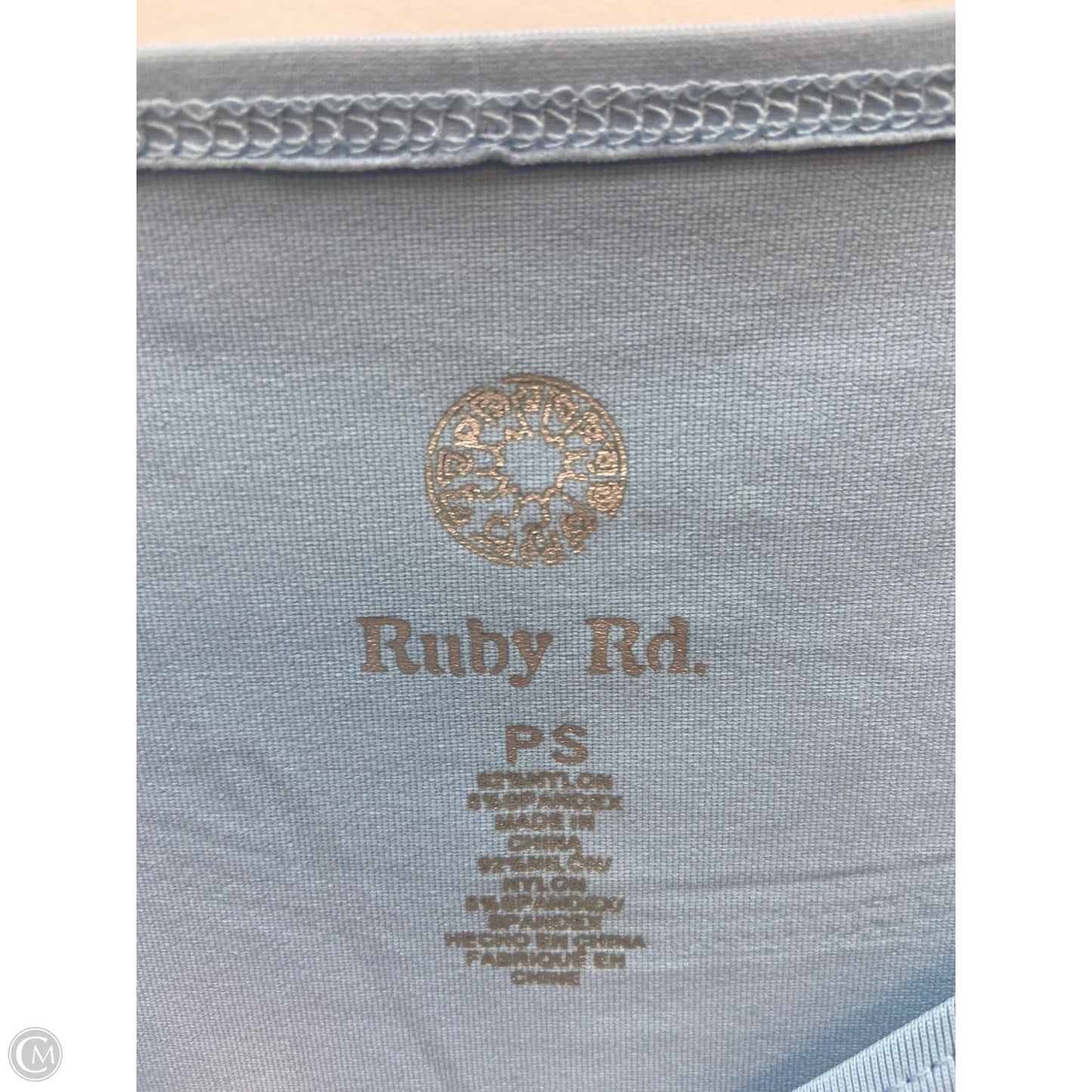 Tank Top By Ruby Rd In Blue, Size: Sp