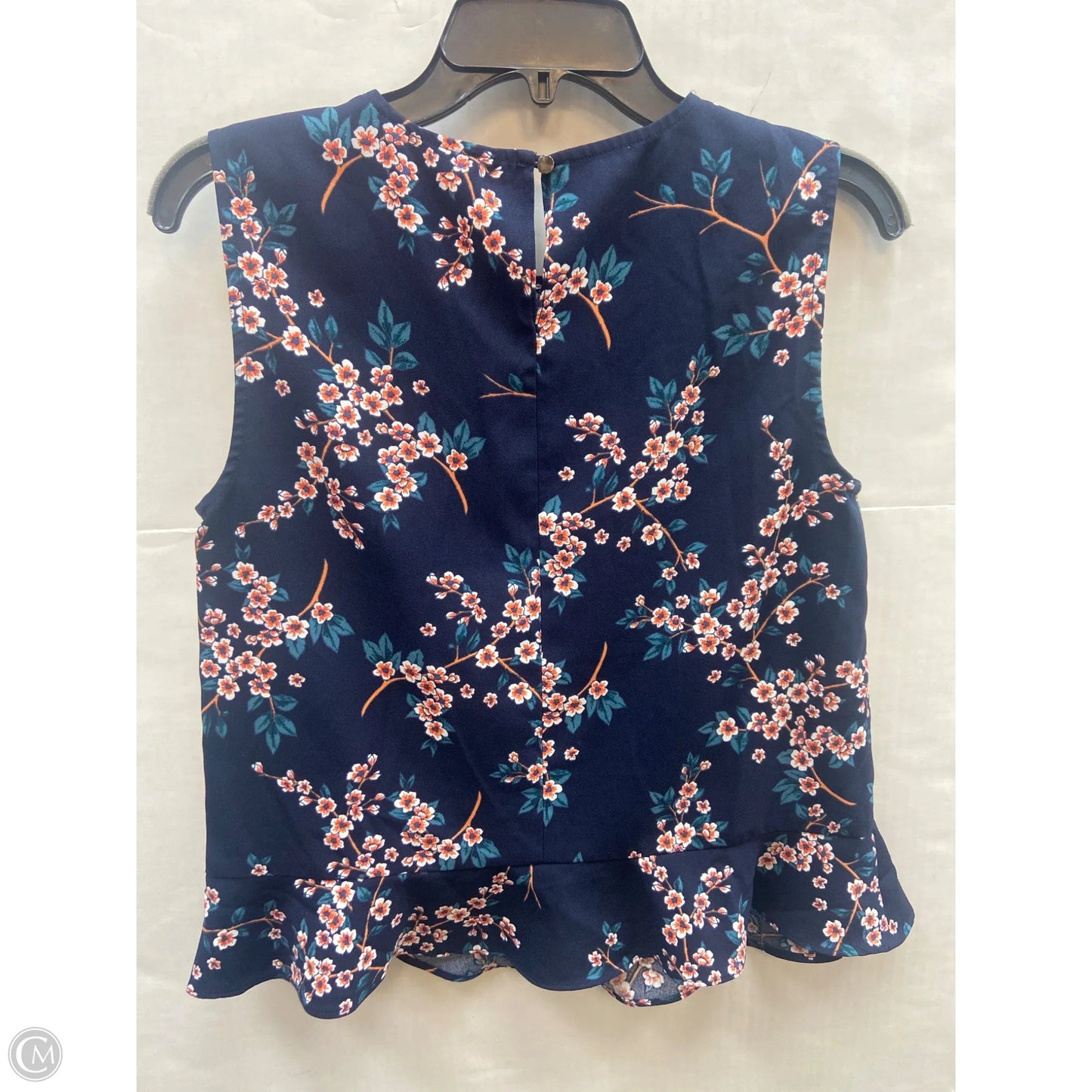 Tank Top By Banana Republic In Navy, Size: S