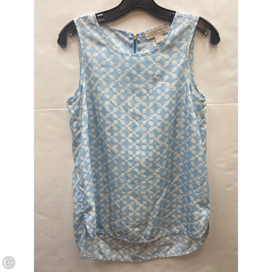 Top Sleeveless By Michael By Michael Kors In Blue, Size: S