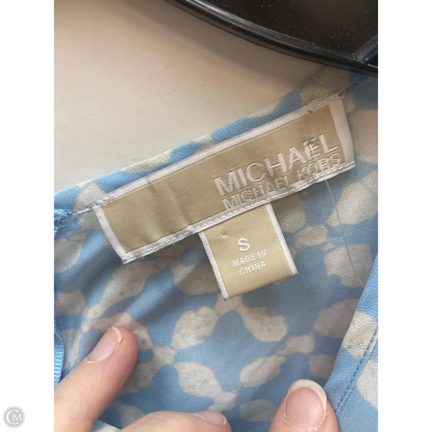 Top Sleeveless By Michael By Michael Kors In Blue, Size: S