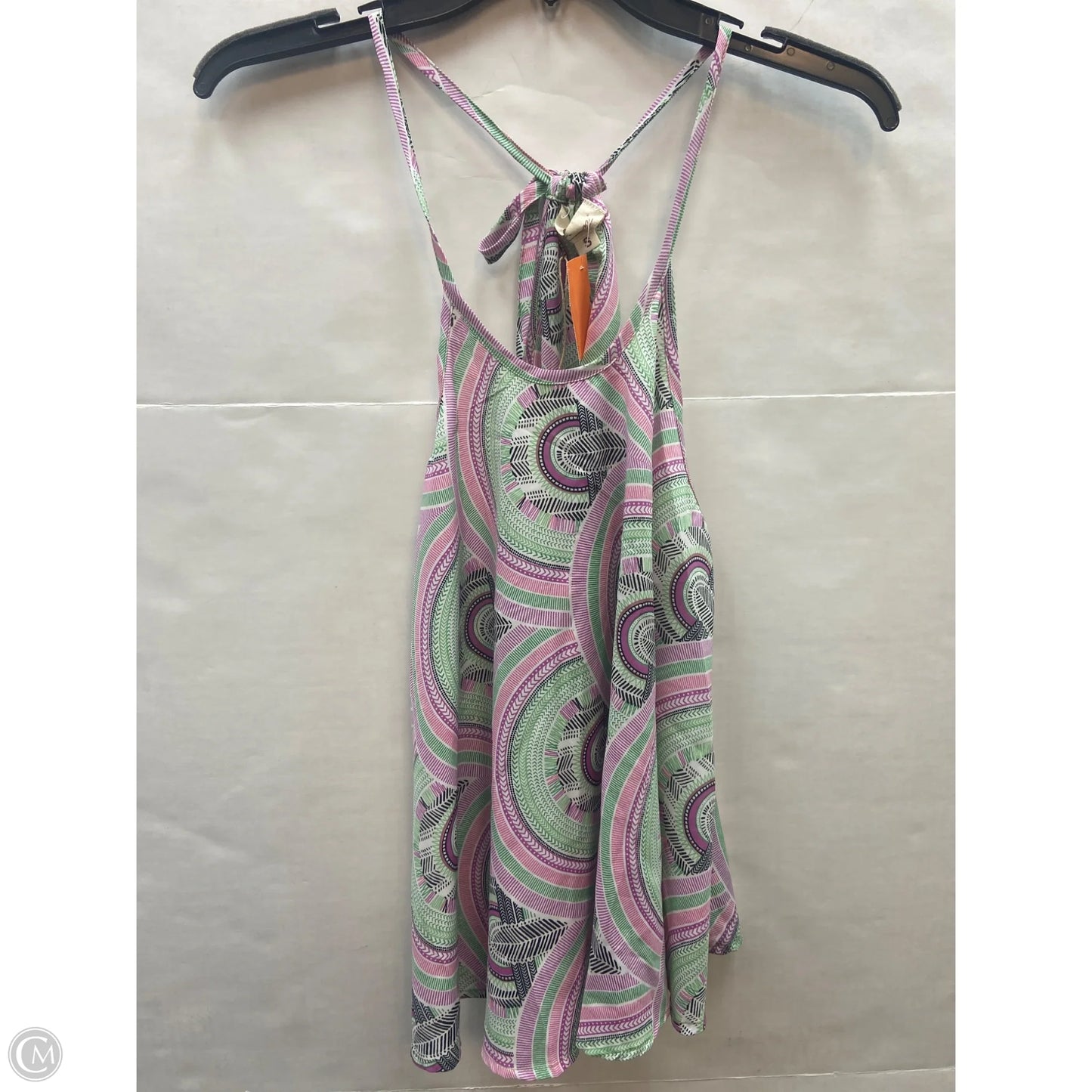 Top Sleeveless By Elan In Pink, Size: S