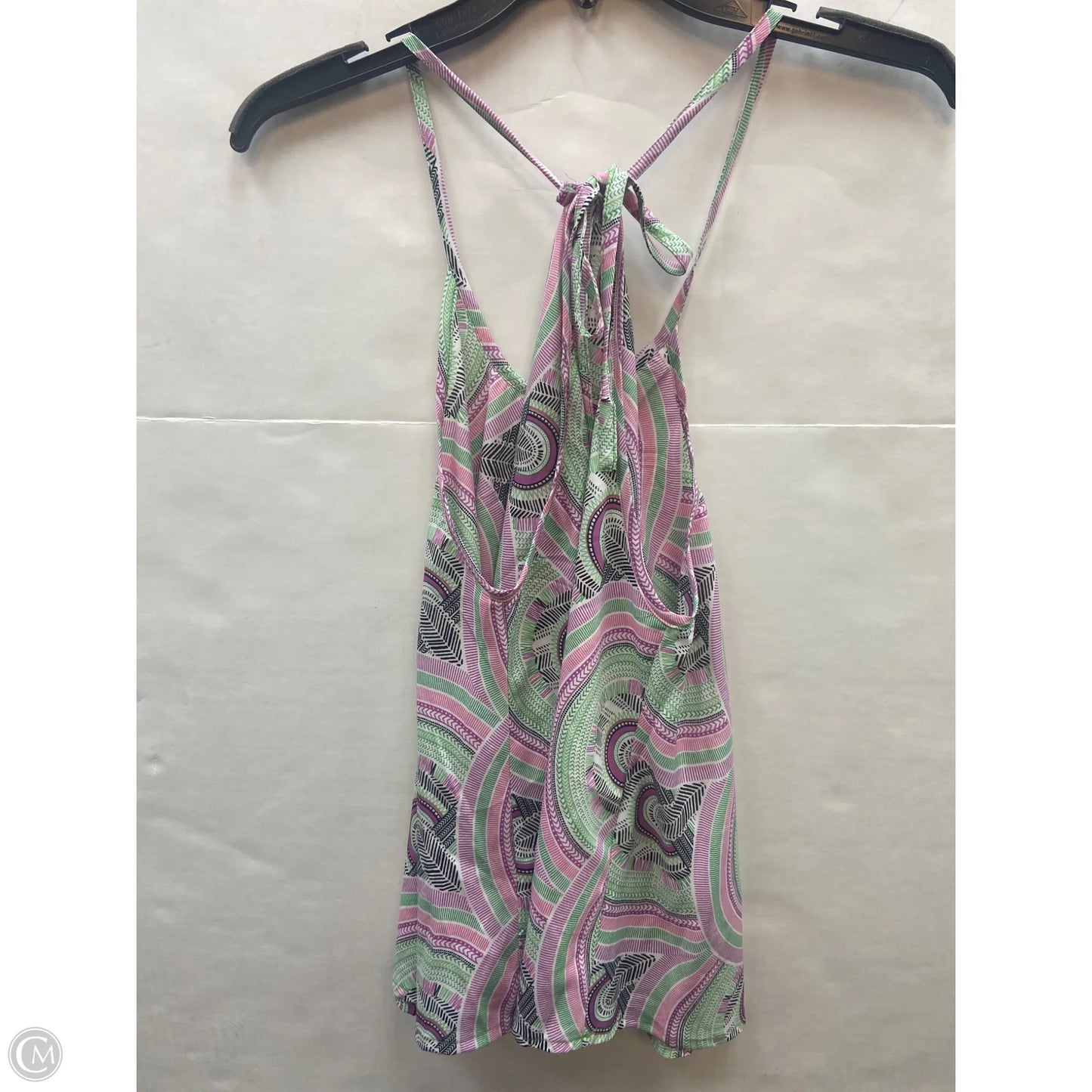 Top Sleeveless By Elan In Pink, Size: S