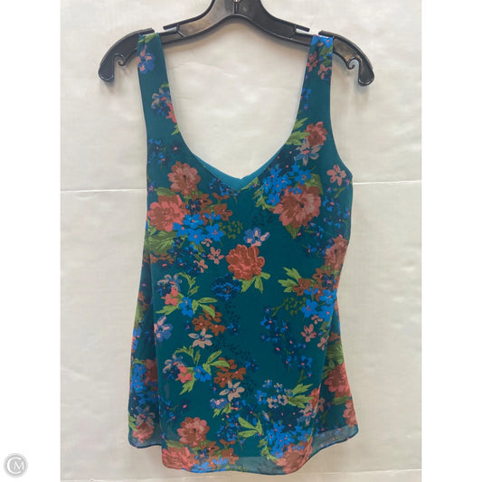 Tank Top By Cabi In Green, Size: S