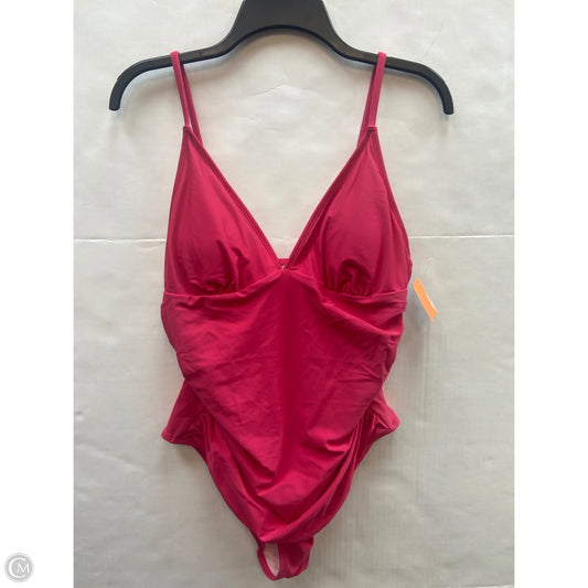 Swimsuit By Clothes Mentor In Pink, Size: Xl