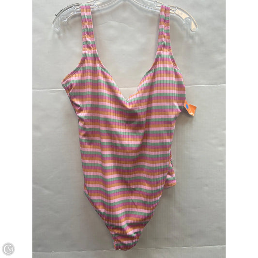 Swimsuit By Cupshe In Plaid Pattern, Size: Xl