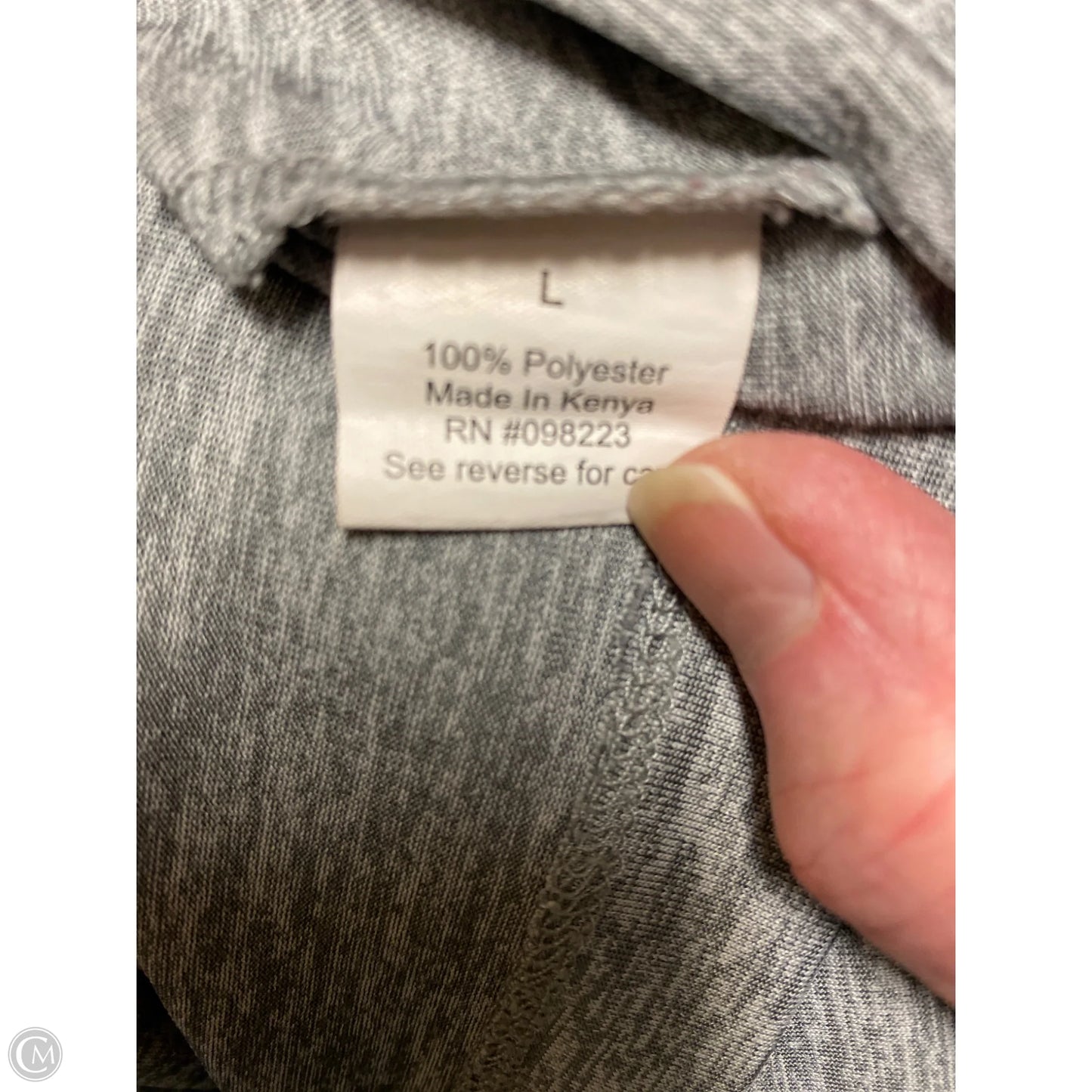 Athletic Tank Top By Bcg In Grey, Size: L