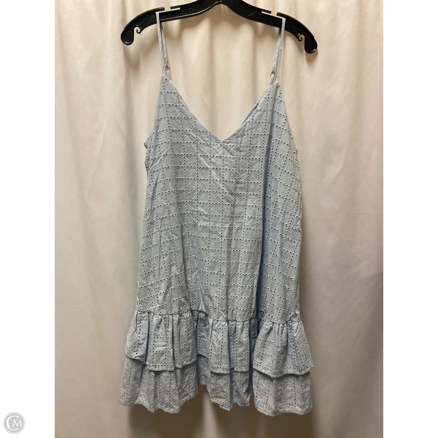 Dress Casual Midi By Gb In Blue, Size: L