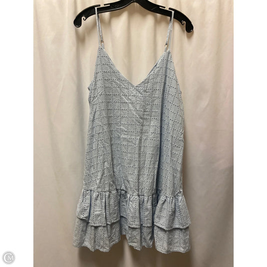 Dress Casual Midi By Gb In Blue, Size: L