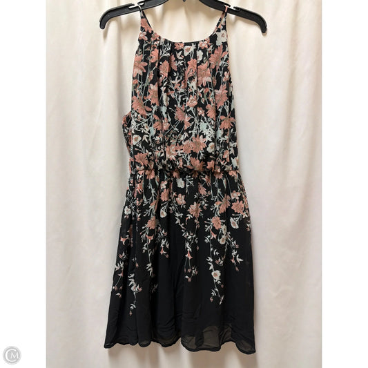 Dress Casual Midi By Maurices In Pink, Size: L