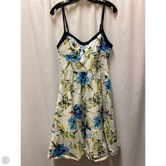 Dress Casual Midi By Allen B In Green, Size: L