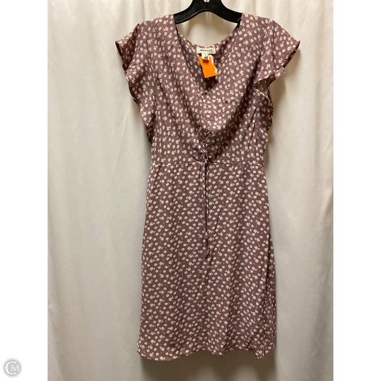 Dress Casual Midi By Monteau In Purple, Size: M