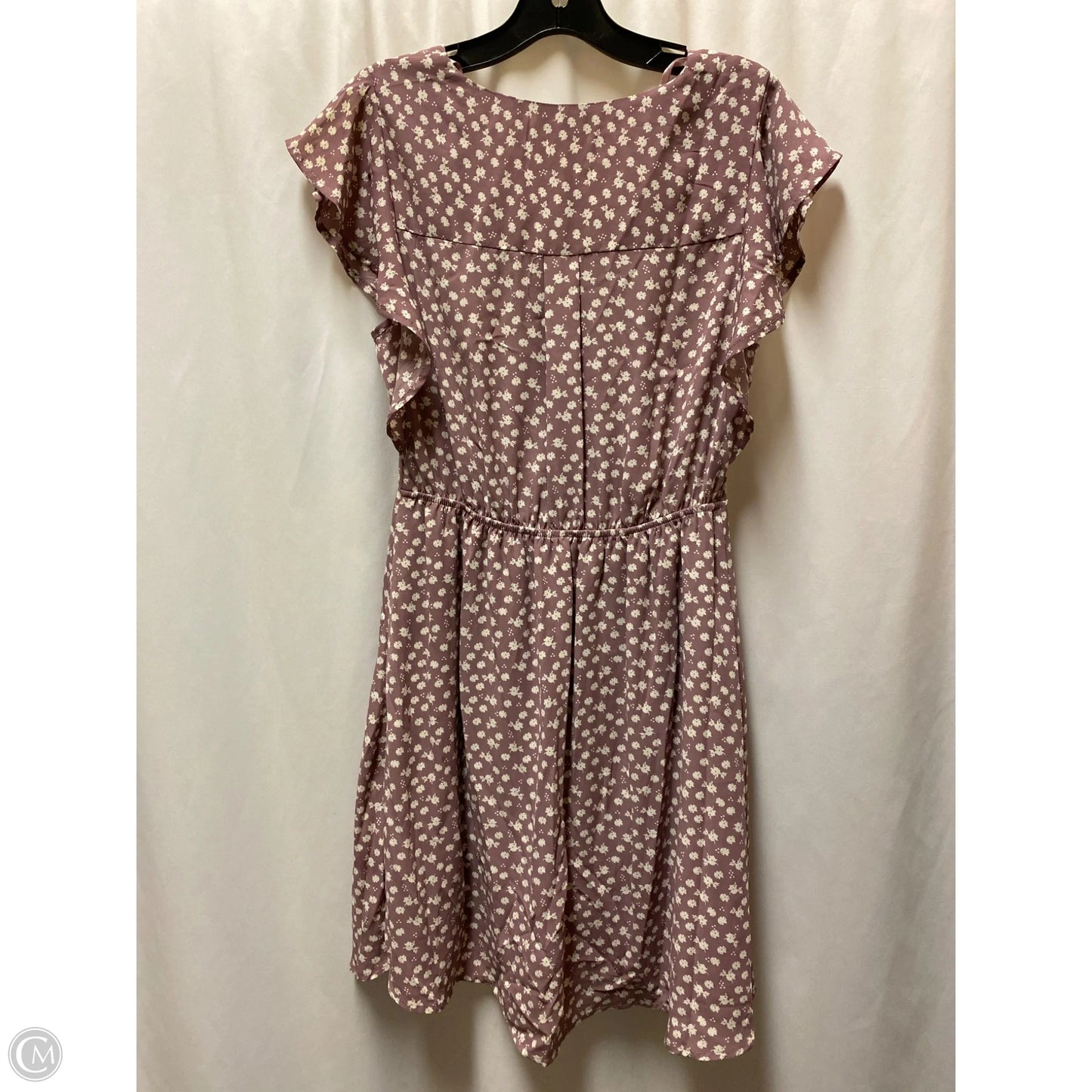 Dress Casual Midi By Monteau In Purple, Size: M