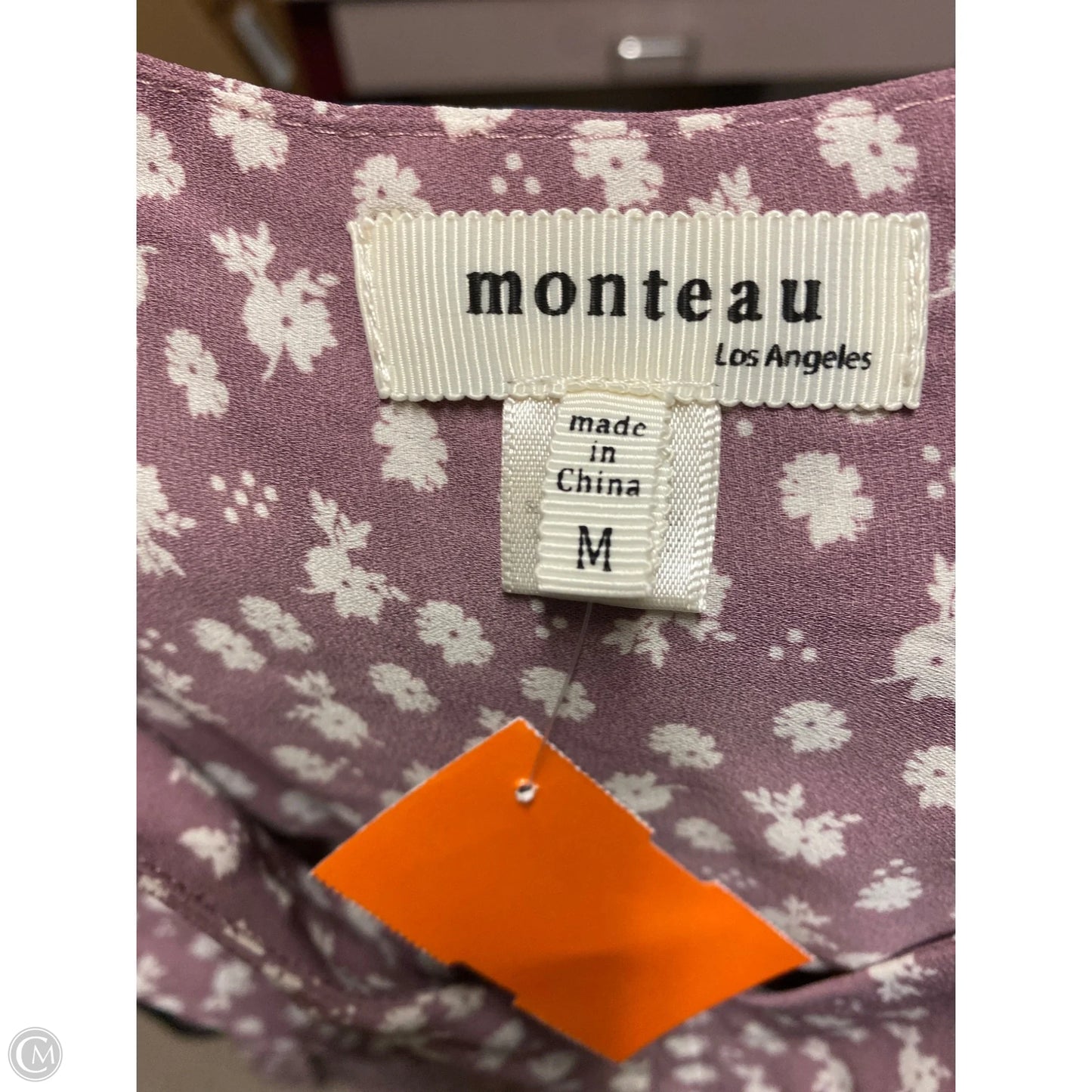 Dress Casual Midi By Monteau In Purple, Size: M