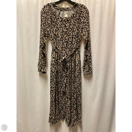 Dress Casual Maxi By Clothes Mentor In Black, Size: S