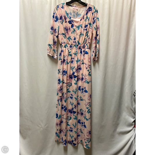 Dress Casual Maxi By Pink Lily In Pink, Size: M