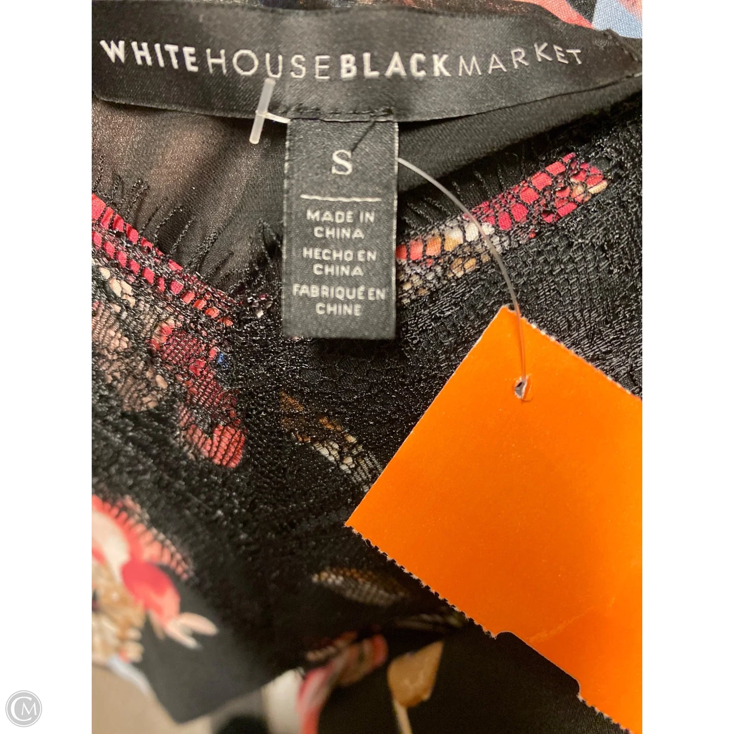 Dress Casual Midi By White House Black Market In Floral Print, Size: S