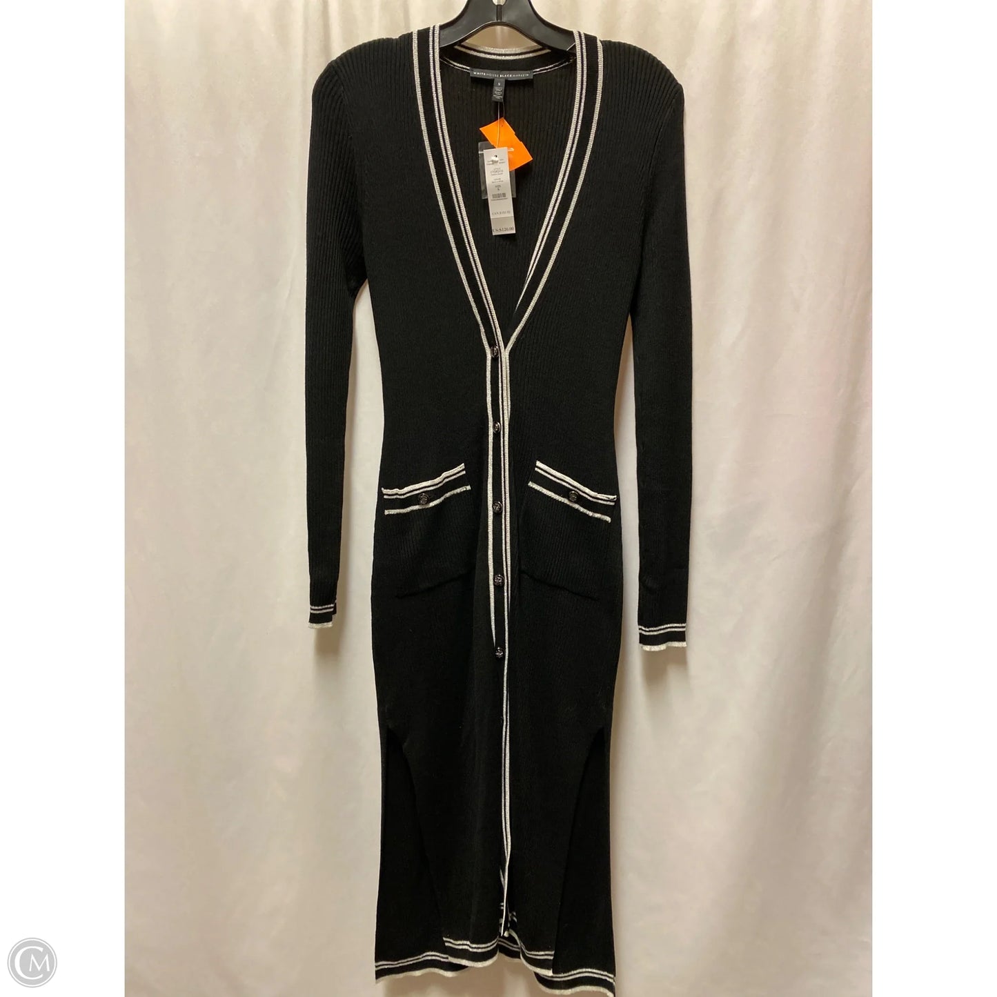 Dress Sweater By White House Black Market In Black, Size: S