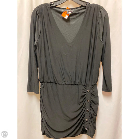 Dress Casual Midi By White House Black Market In Black, Size: S
