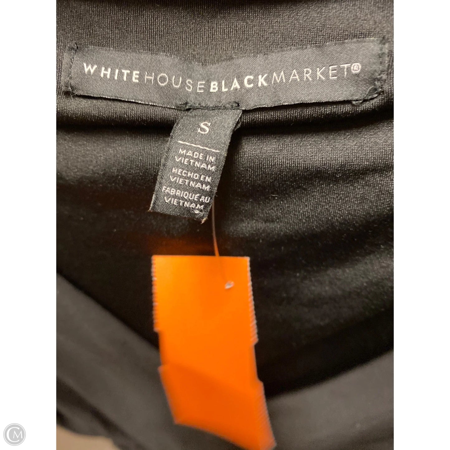 Dress Casual Midi By White House Black Market In Black, Size: S
