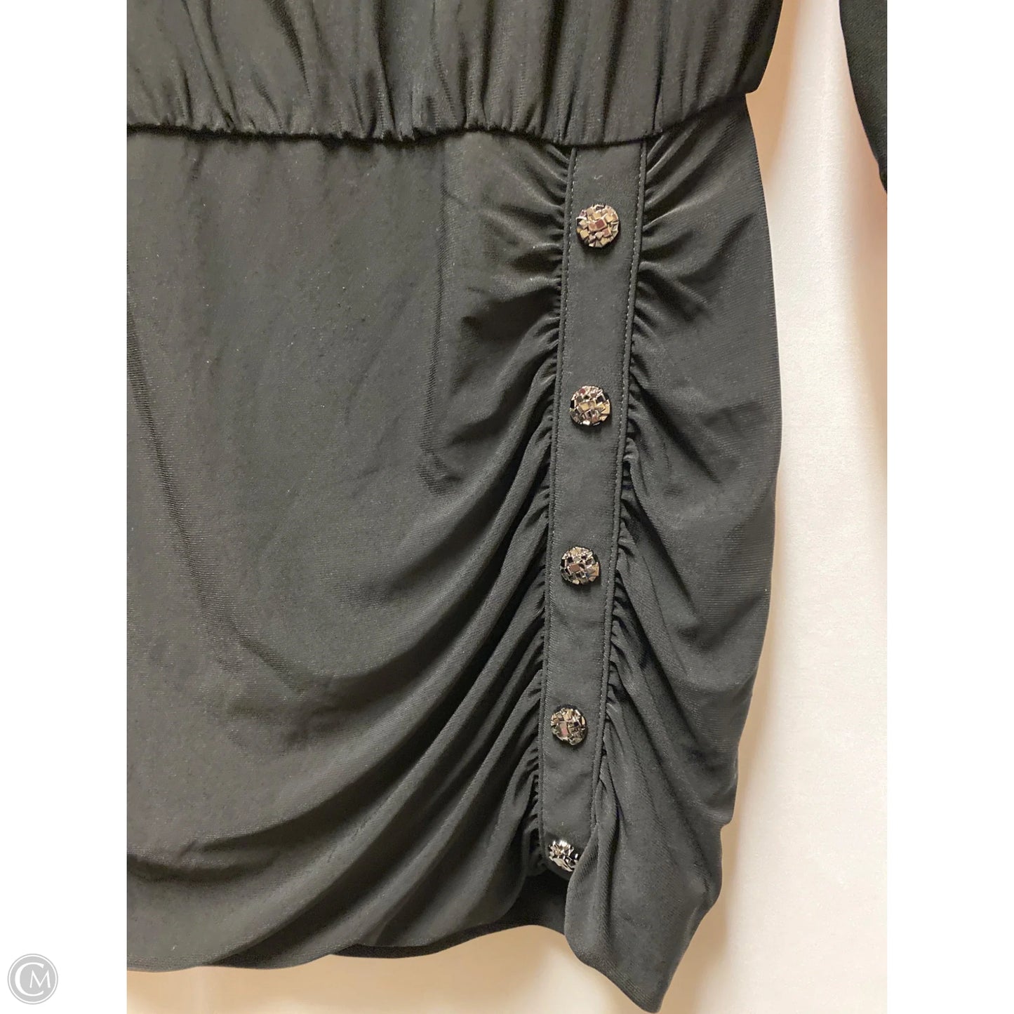 Dress Casual Midi By White House Black Market In Black, Size: S