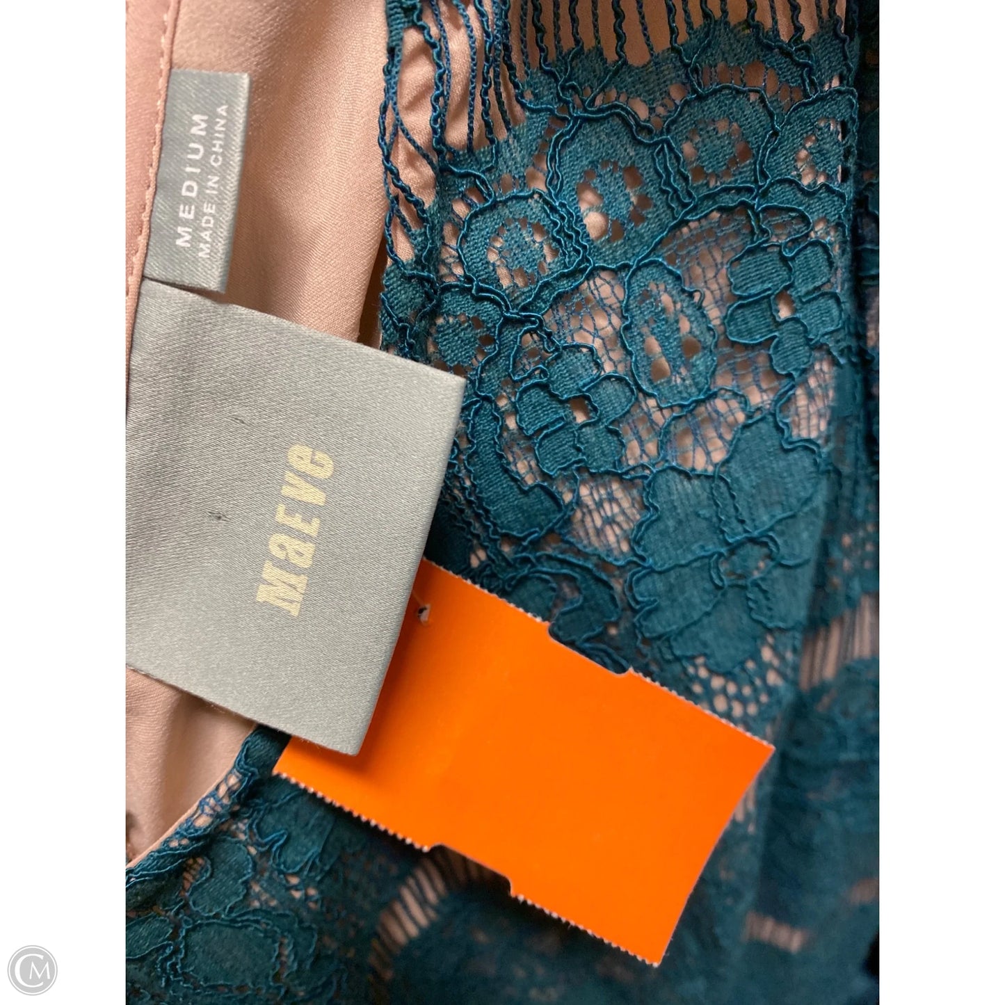 Dress Casual Midi By Maeve In Aqua, Size: M