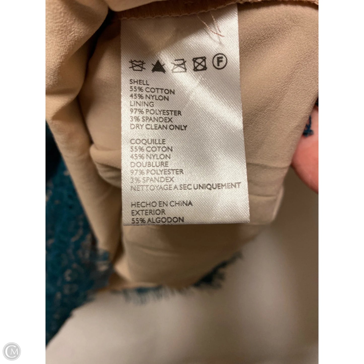 Dress Casual Midi By Maeve In Aqua, Size: M