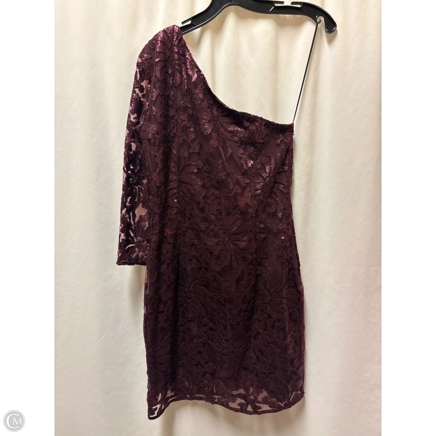 Dress Casual Short By H&m In Purple, Size: M