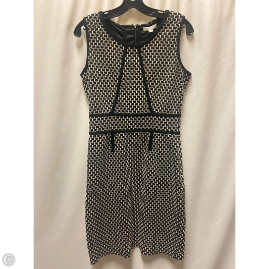 Dress Casual Midi By New York And Co In Tan, Size: M