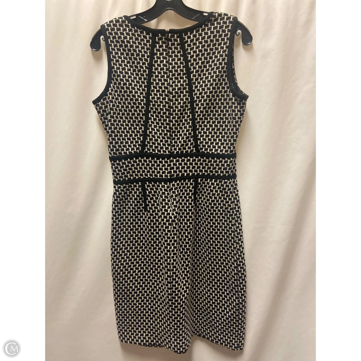 Dress Casual Midi By New York And Co In Tan, Size: M