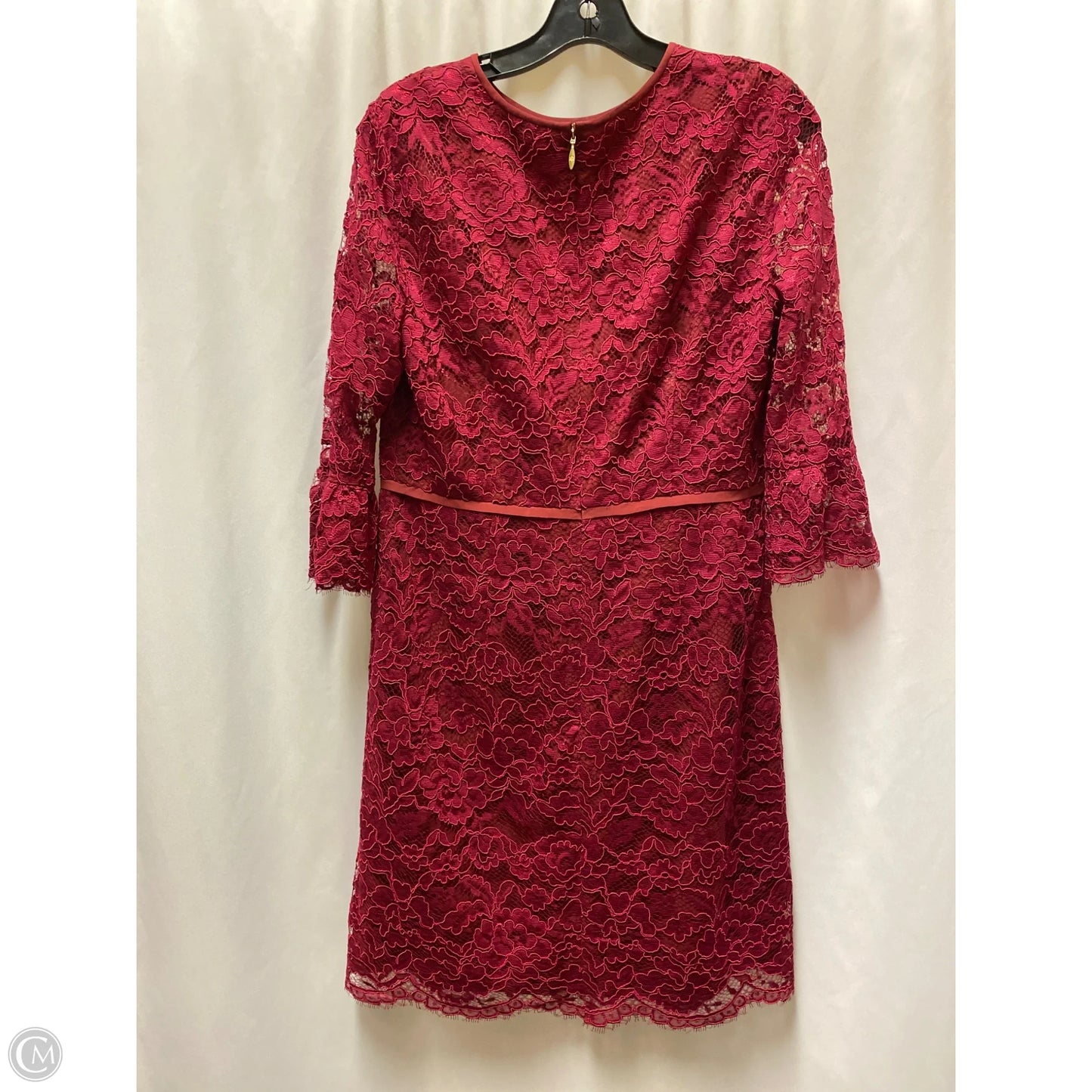 Dress Casual Midi By Draper James In Maroon, Size: M