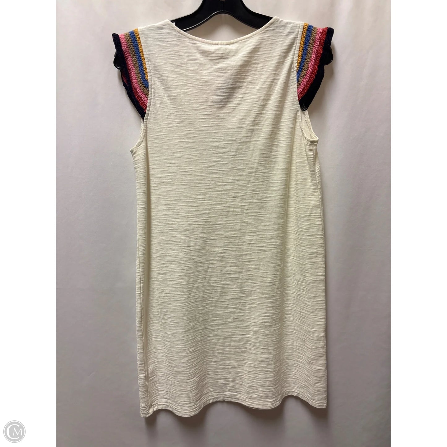Dress Casual Midi By True Craft In Cream, Size: M