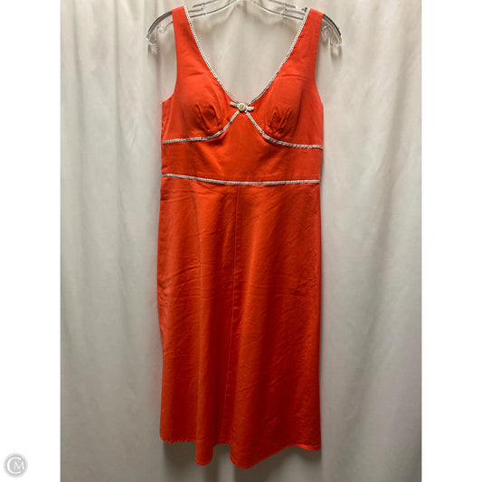 Dress Casual Midi By Clothes Mentor In Red, Size: M