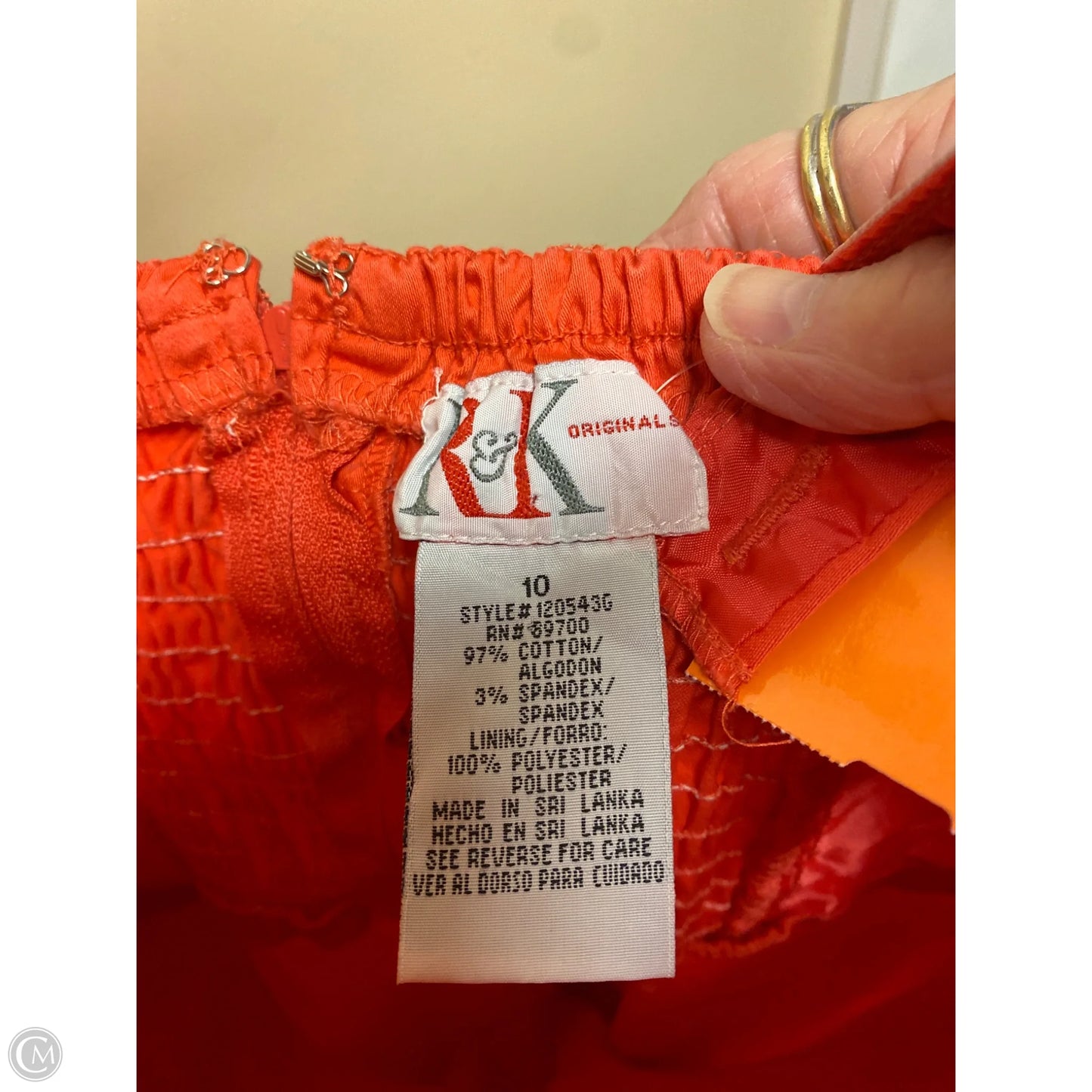 Dress Casual Midi By Clothes Mentor In Red, Size: M