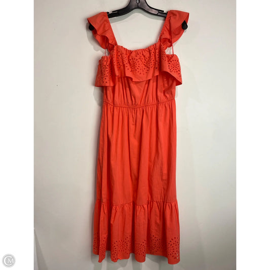 Dress Casual Maxi By Lc Lauren Conrad In Coral, Size: M