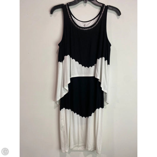 Dress Casual Midi By Juicy Couture In Black & White, Size: S