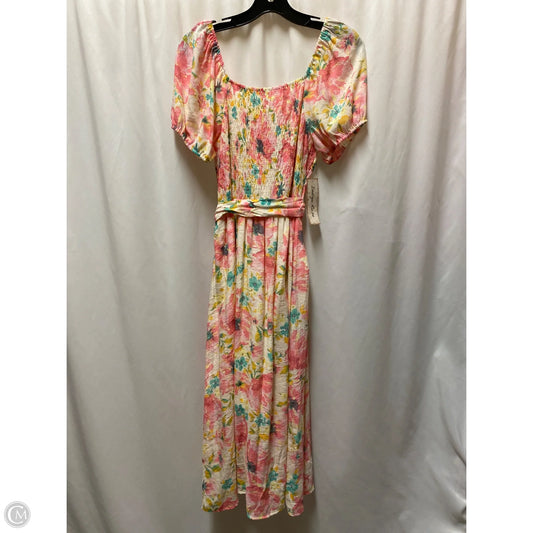 Dress Casual Maxi By Indigo Rose In Pink, Size: M