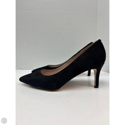 Shoes Heels Kitten By Cushionaire In Black, Size: 11
