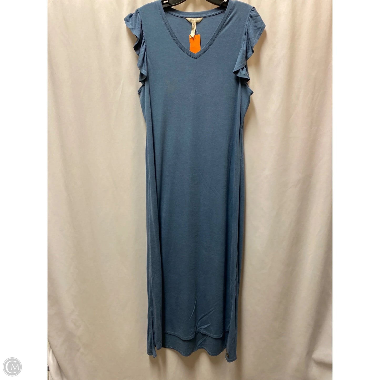 Dress Casual Maxi By Matilda Jane In Blue, Size: L