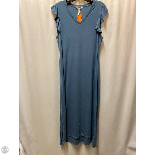 Dress Casual Maxi By Matilda Jane In Blue, Size: L