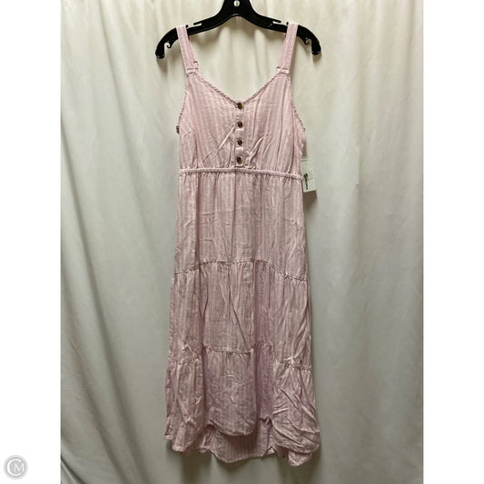 Dress Casual Maxi By Sonoma In Pink, Size: M